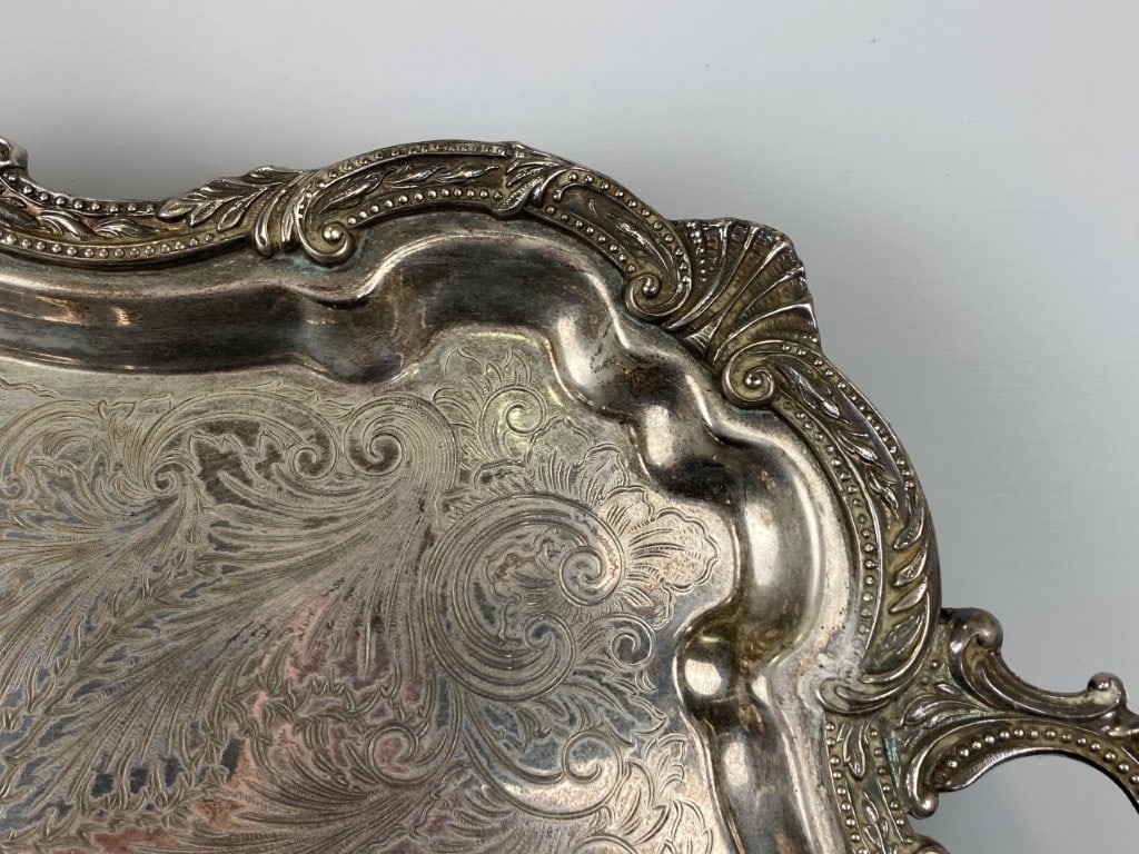 Silverplate Serving Tray - 2