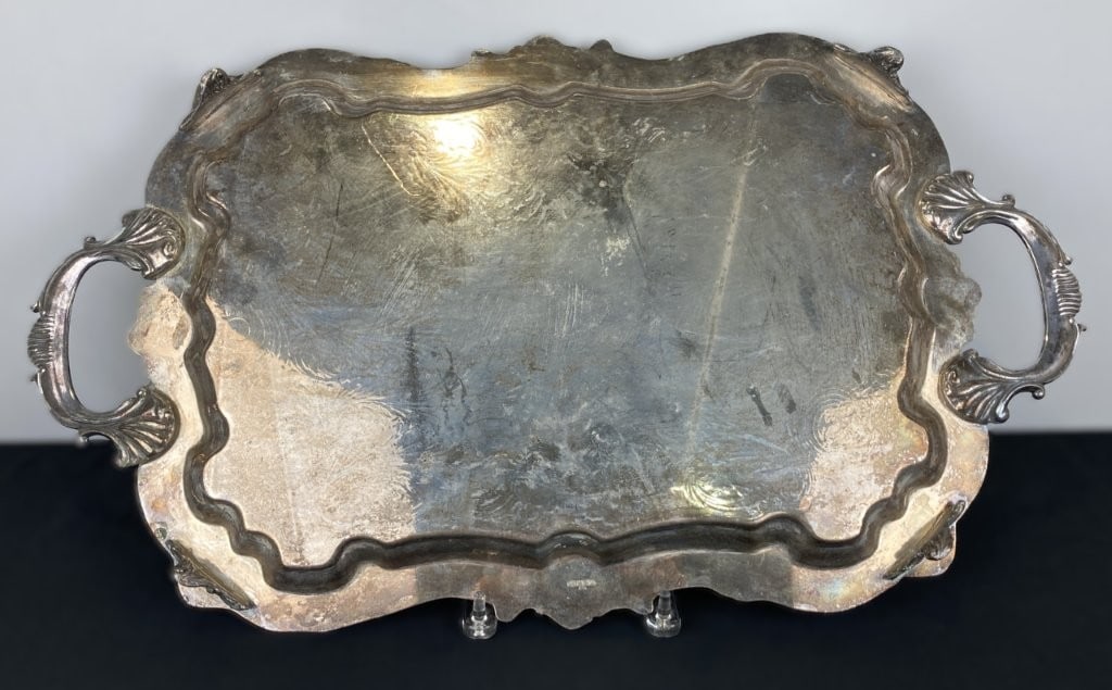 Silverplate Serving Tray - 4