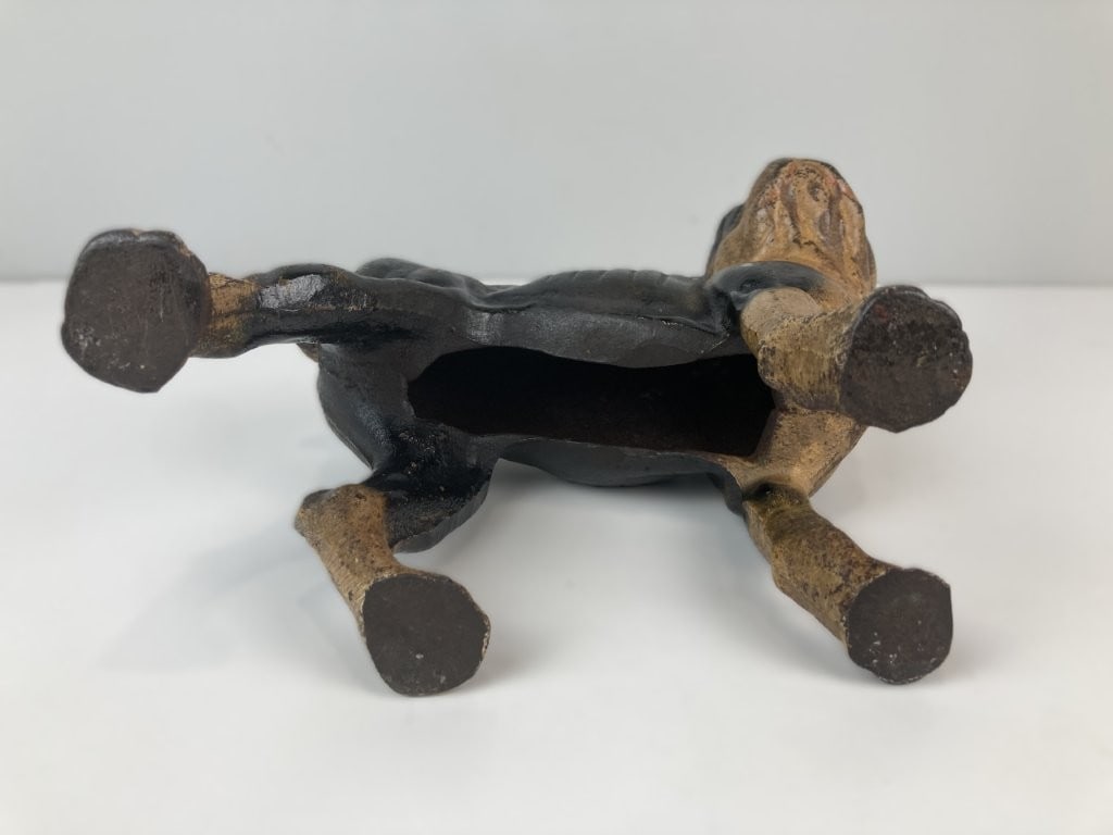 Early 20th Century Cast Iron Boston Terrier Doorstop - 7