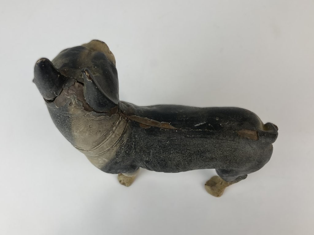 Early 20th Century Cast Hubley Iron Boston Terrier Doorstop - 4