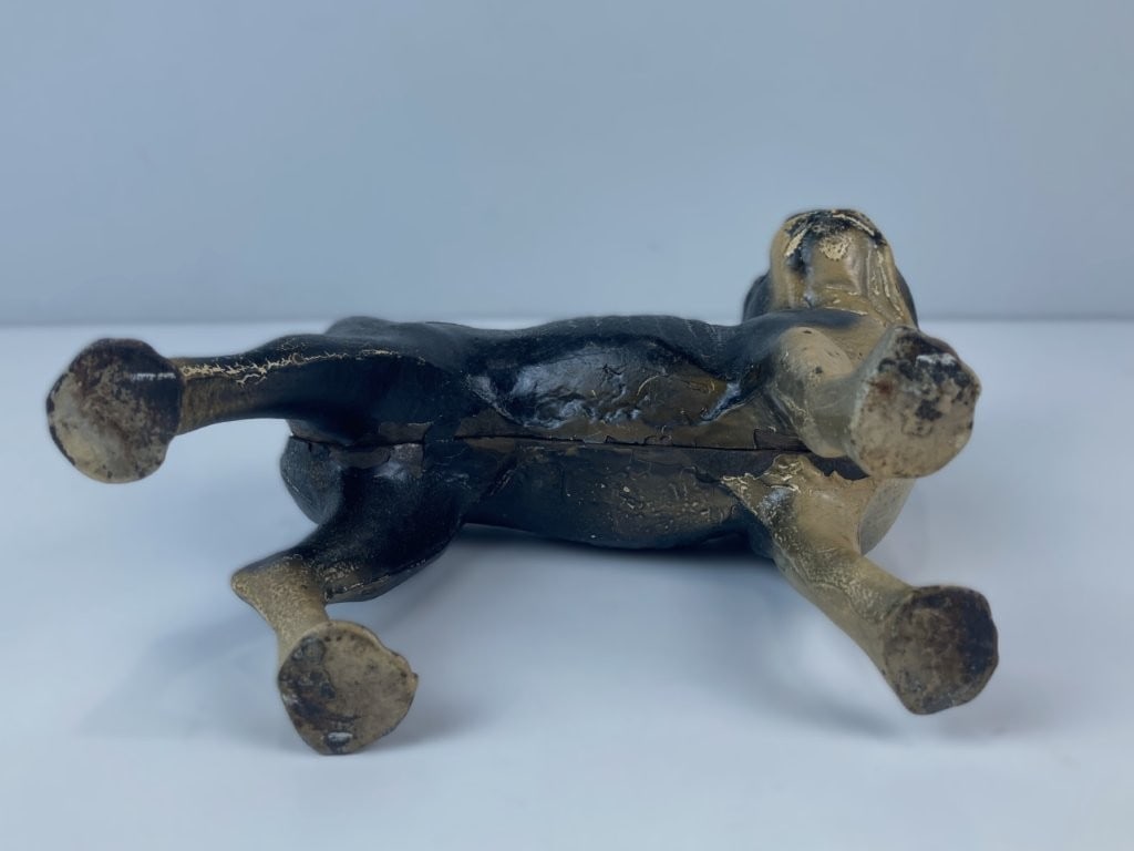 Early 20th Century Cast Hubley Iron Boston Terrier Doorstop - 7