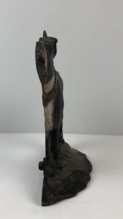 Bradley and Hubbard Cast Iron Boston Terrier Doorstop - 5