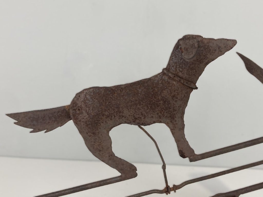Folk Art Dog Whirligig Weathervane - 3