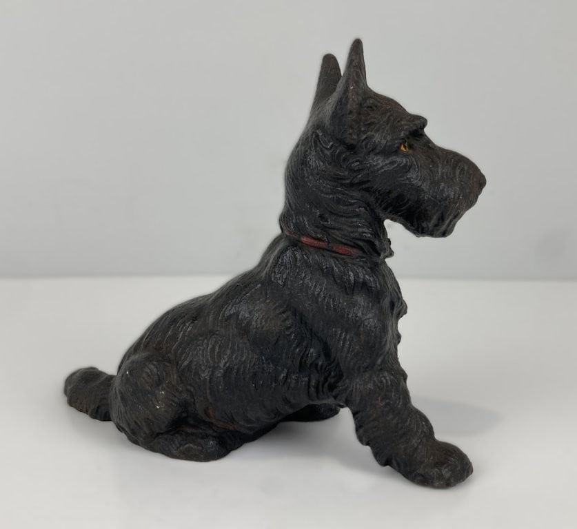 Hubley Cast Iron Scottish Terrier Doorstop - 5