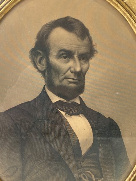 Late 19th Century, Abraham Lincoln Portrait, Lithograph - 2