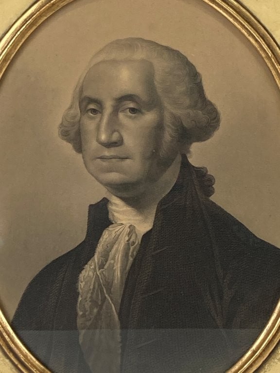Late 19th-Century, George Washington Portrait, Lithograph - 2