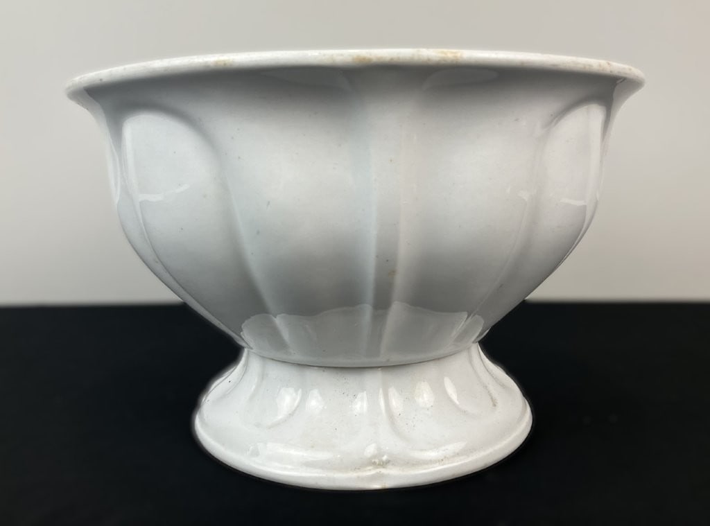 Ironstone Punch Bowl - 2