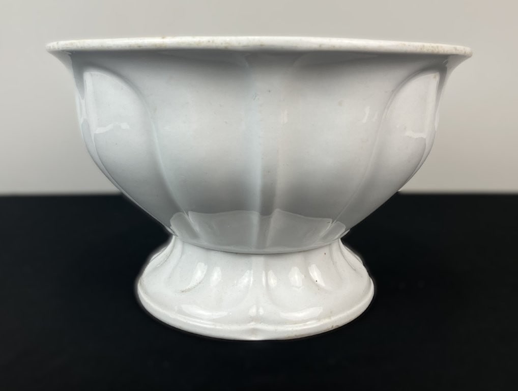 Ironstone Punch Bowl - 4