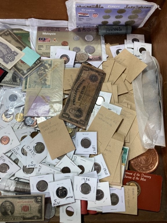Large Coin & Currency Collection - 2