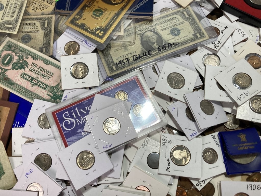 Large Coin & Currency Collection - 3