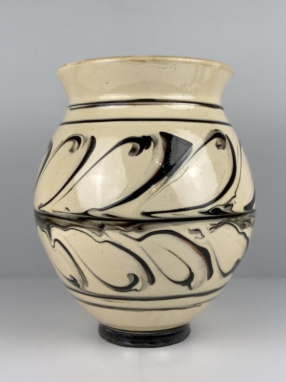 Herman Kahler Stoneware Vase - 2