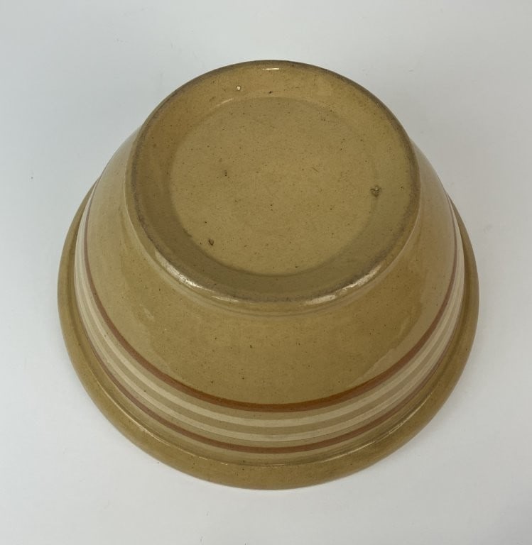 Yellowware Mixing Bowl - 7