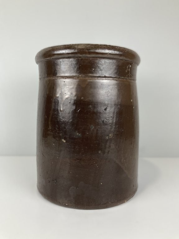 Albany Slip Stoneware Storage Jar - 2
