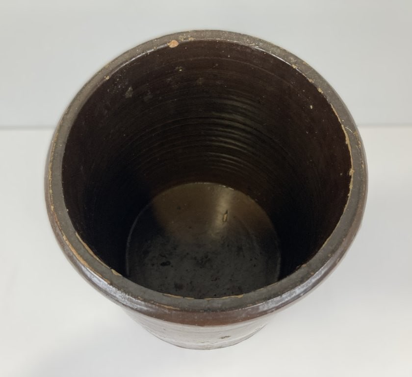 Albany Slip Stoneware Storage Jar - 7