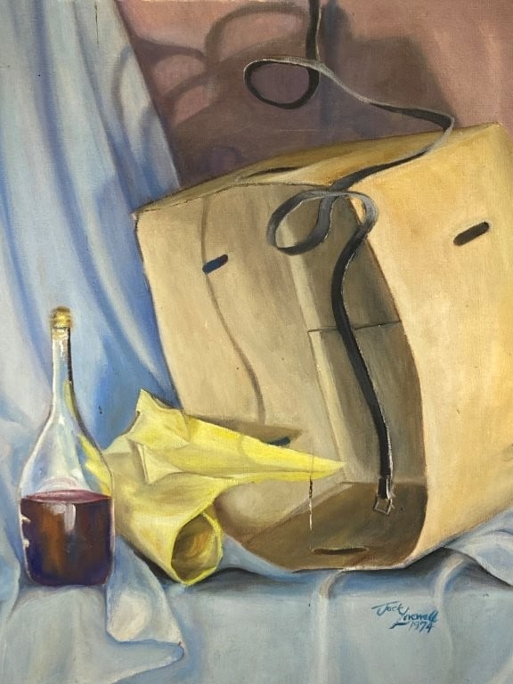 Mid-Century Modern, Still Life, Oil Painting - 2
