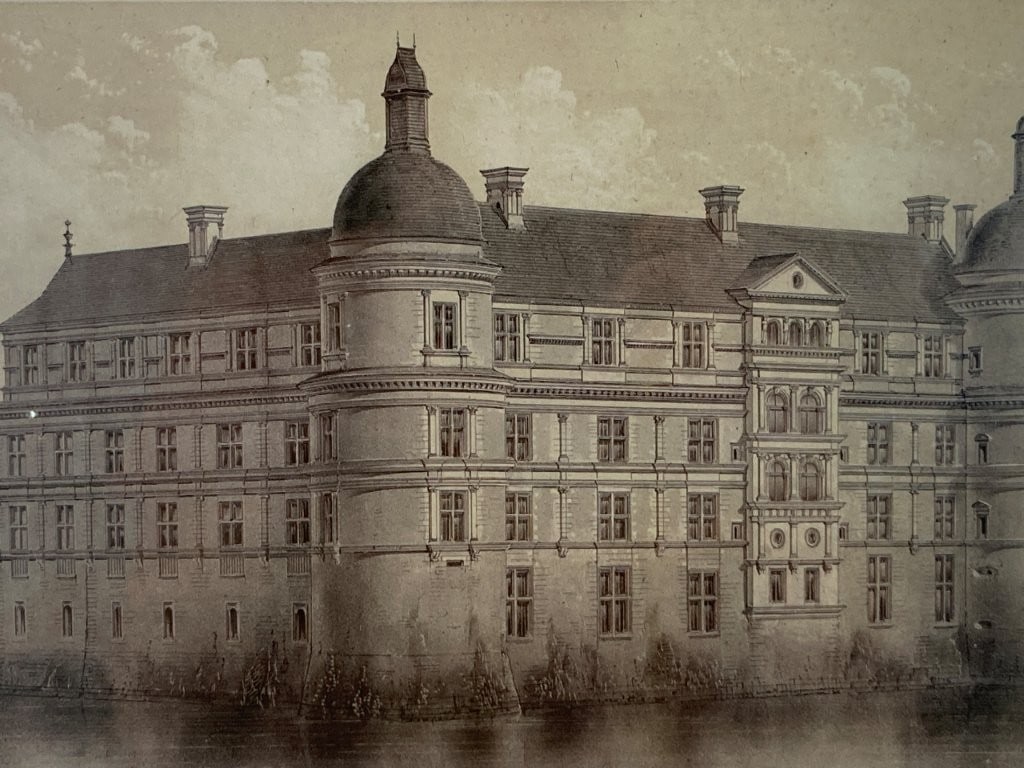 Chateau de Serrant, Architectural Print, After Victor Petit - 2