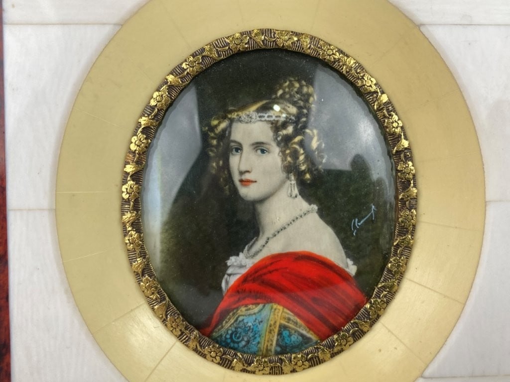 Amalia von Schintling Miniature Portrait - 2