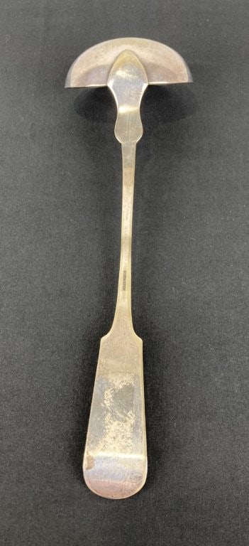 19th Century Silverplate Soup Ladle - 3