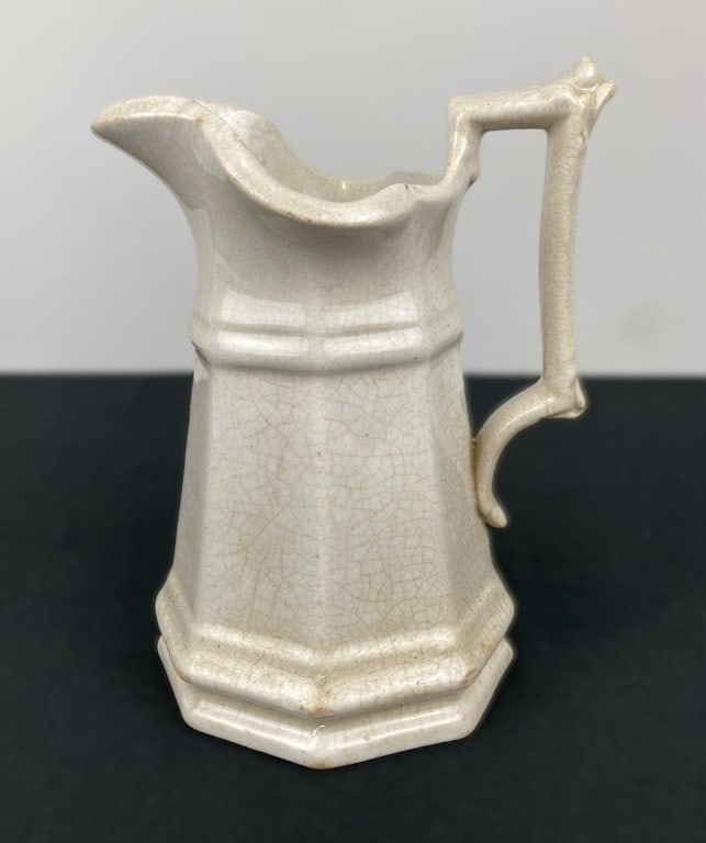 Mid-19th-Century Small Ironstone Pitcher - 2
