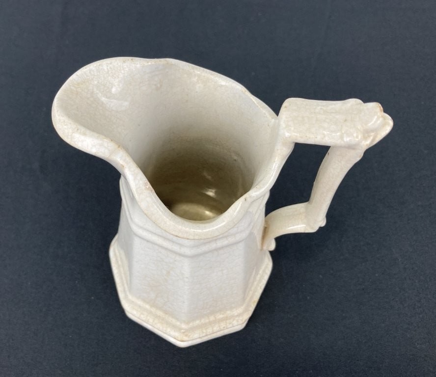 Mid-19th-Century Small Ironstone Pitcher - 7