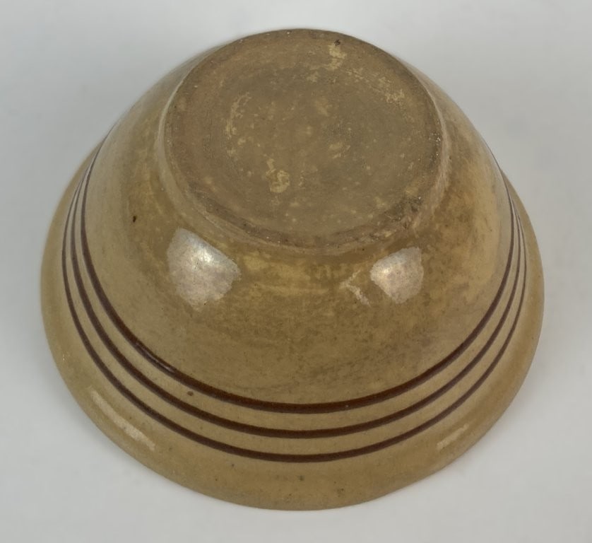 Miniature Yellow Ware Bowl - 7