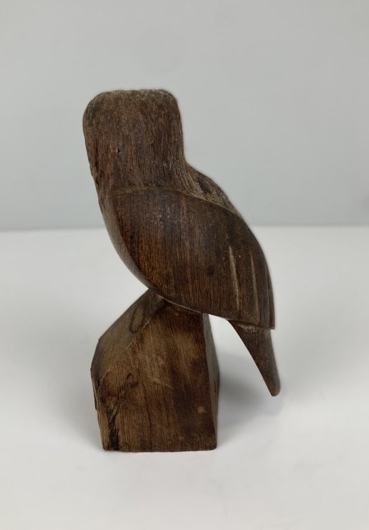 Hand-Carved Folk Art Eagle - 3