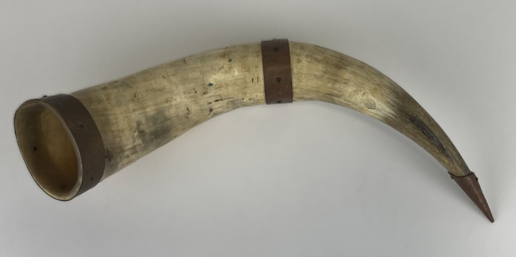 Steer Horn Powder Horn - 2