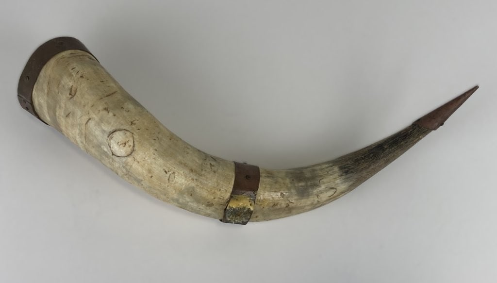 Steer Horn Powder Horn - 3