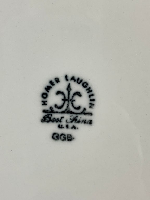 Set of Homer Laughlin Seville Plates - 4