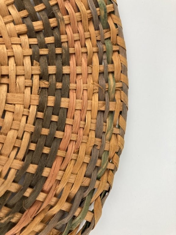 Native American Woven Paddle Fan - 2