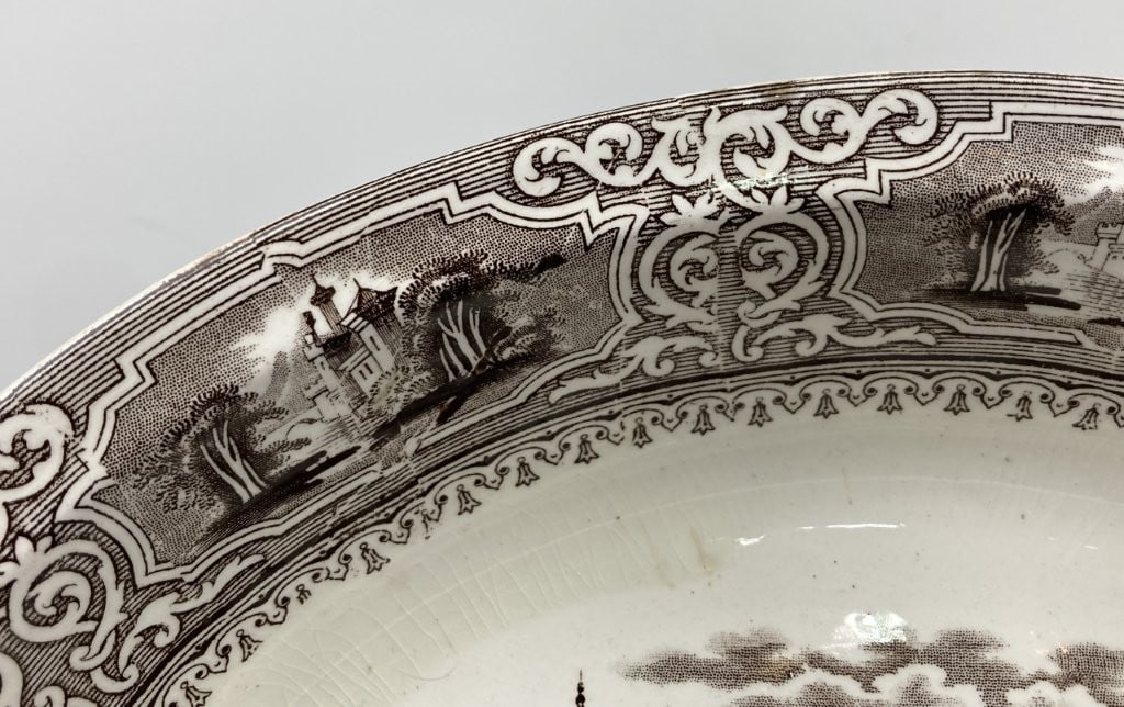 Staffordshire Transferware Bowl - 3