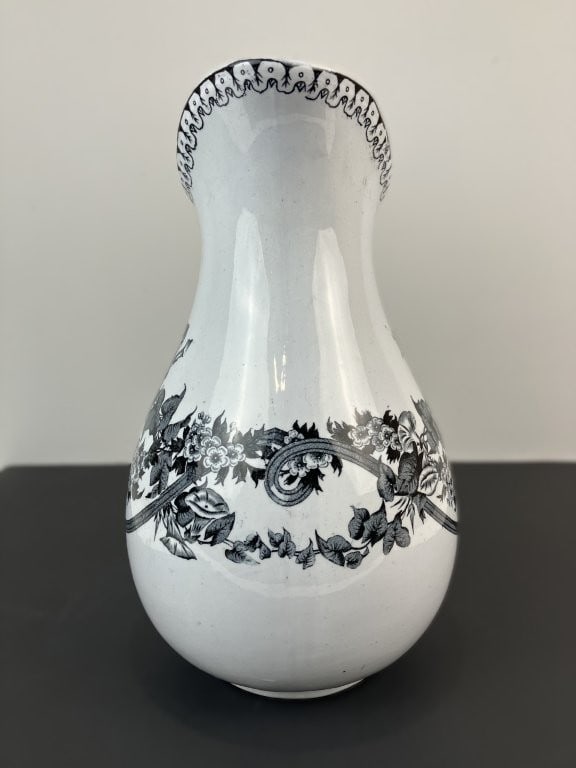 Decorated Ironstone Pitcher - 4