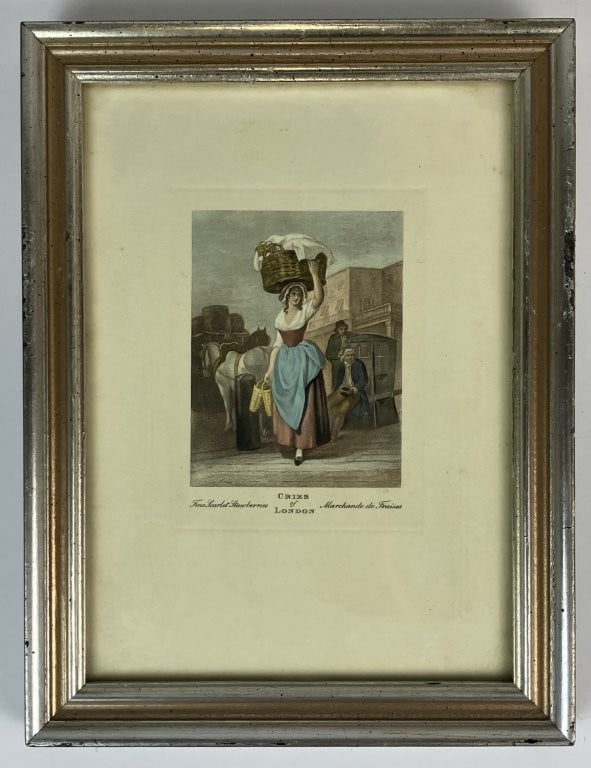 Pair of 19th-Century Cries of London Hand-Colored Etchings - 6