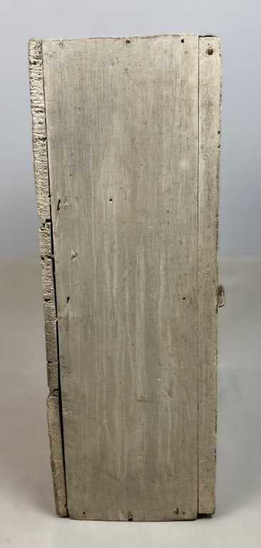 Primitive Painted Wall Cabinet - 8