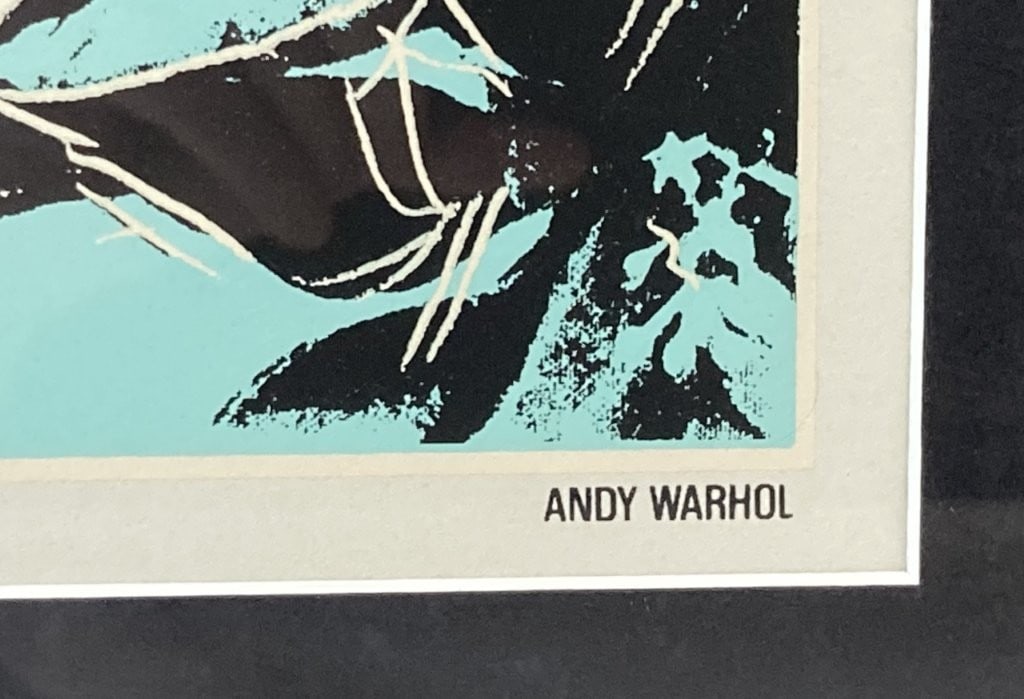 Andy Warhol Poinsettia Serigraph - 4