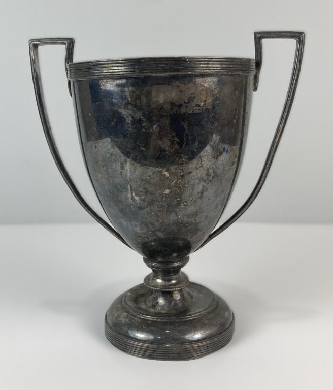 Early 20th Century Silver Plate Trophy Cup - 5