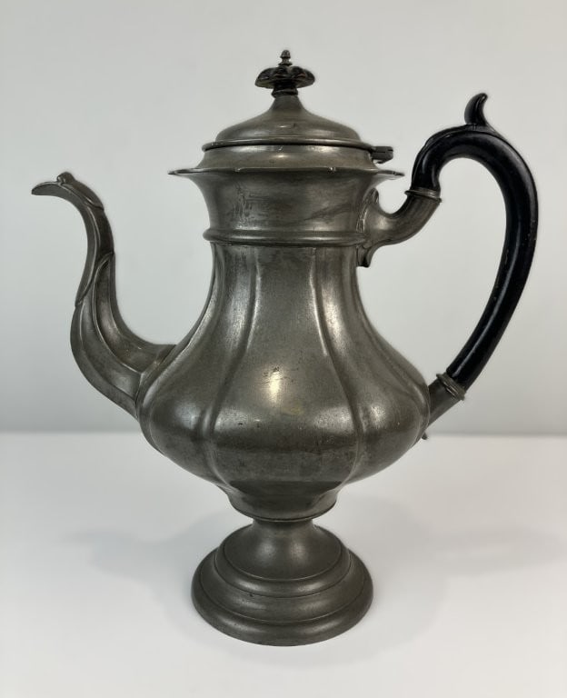 Sheffield Pewter Coffee Pot - 5