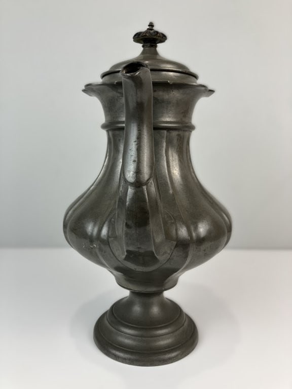 Sheffield Pewter Coffee Pot - 6