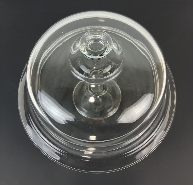 19th-Century Glass Cake Dome - 2