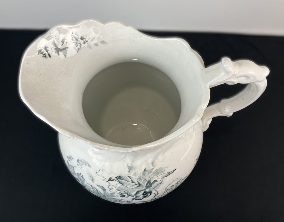 Decorated Ironstone Pitcher - 2