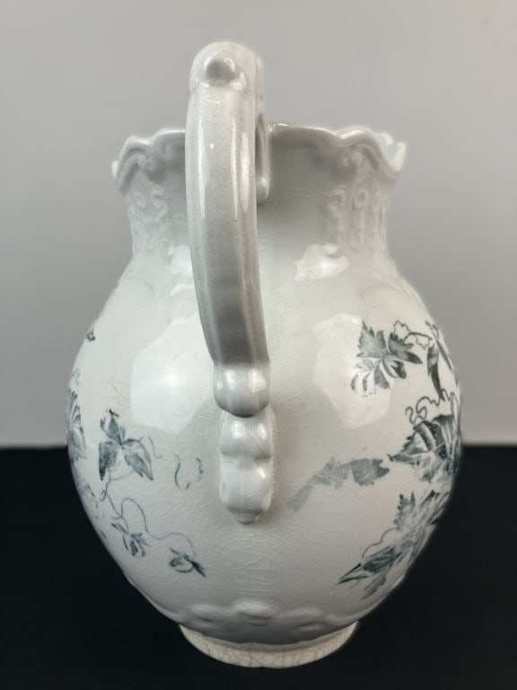 Decorated Ironstone Pitcher - 7