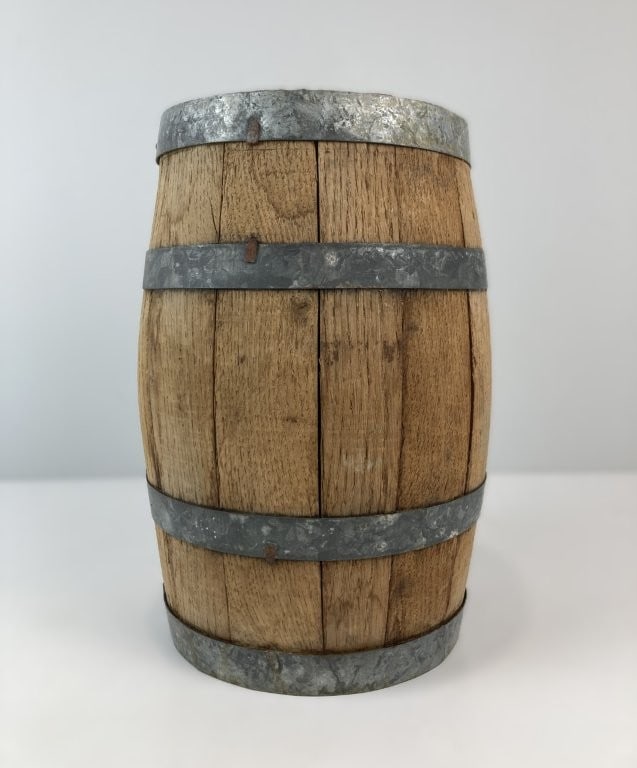 Italian Wooden Wine Barrel - 2