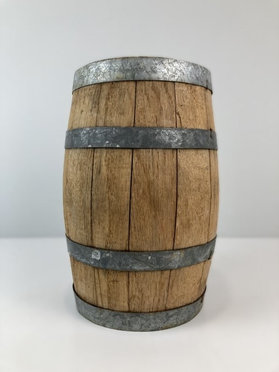 Italian Wooden Wine Barrel - 3
