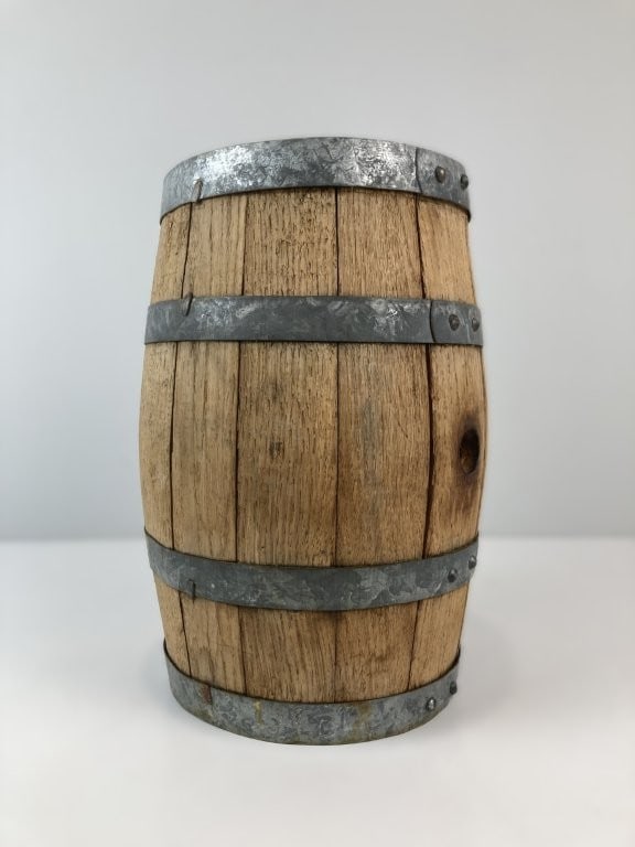 Italian Wooden Wine Barrel - 4