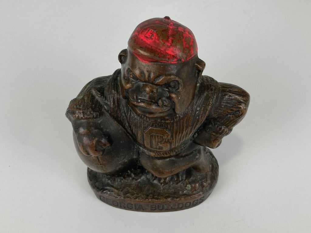 Cast Metal Georgia Bulldogs Mascot Bank - 6