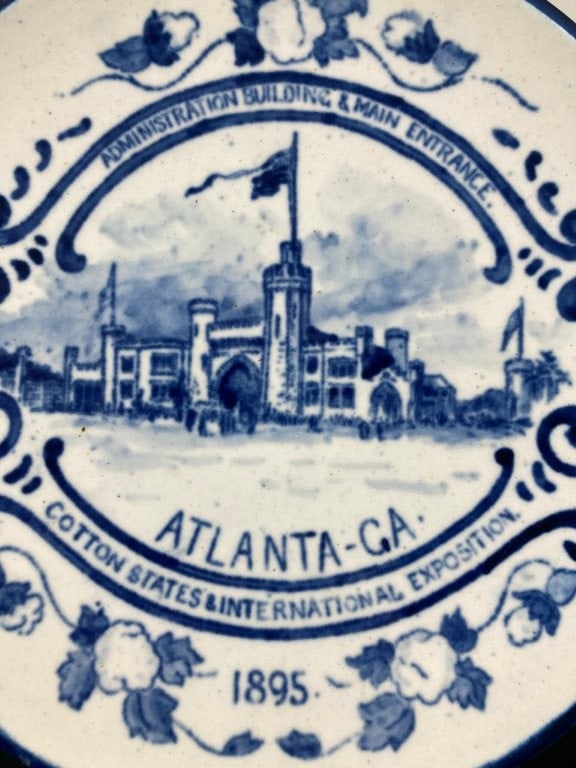 Volkmar Atlanta International Exposition Art Pottery Plate - 2