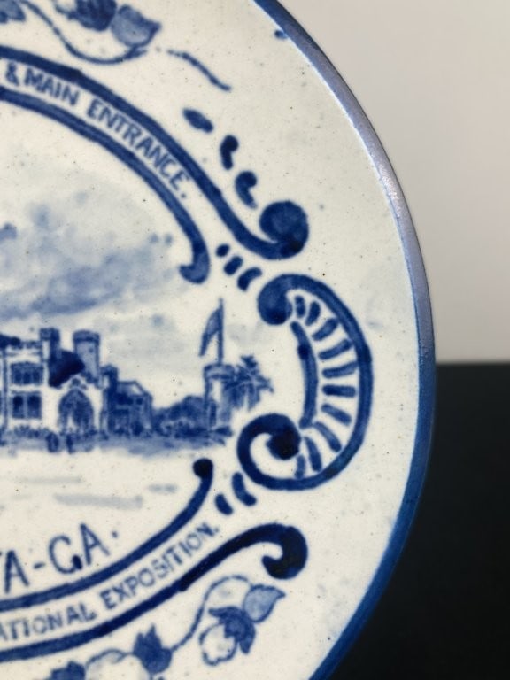 Volkmar Atlanta International Exposition Art Pottery Plate - 3