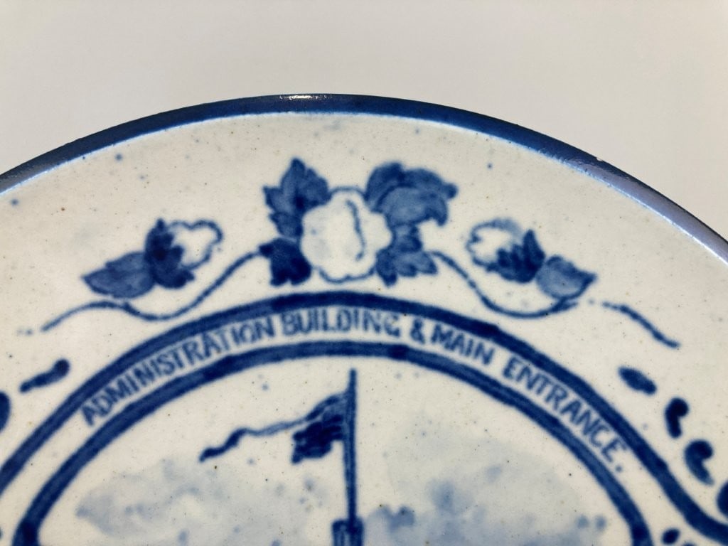 Volkmar Atlanta International Exposition Art Pottery Plate - 4