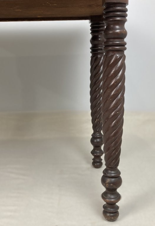 19th Century Mahogany Game Table - 4