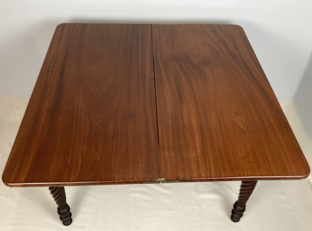 19th Century Mahogany Game Table - 5